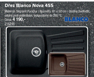 Dřez Nova Blanco