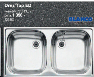 Dřez Top Blanco