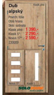 Interiérové dveře Solodoor