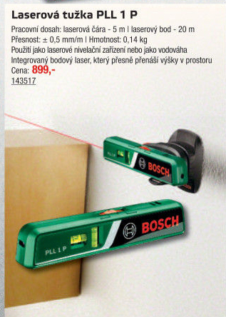Laserová tužka Bosch PLL 1 P