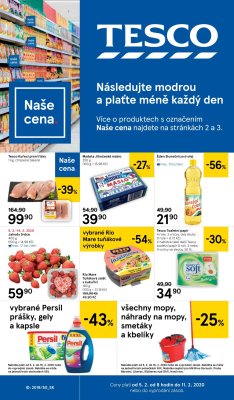 akční leták Tesco 5.2.2020-11.2.2020