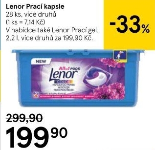 Prací kapsle Lenor