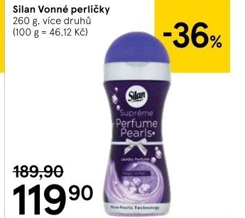 Vonné perličky do pračky Silan