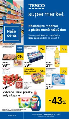 akční leták Tesco 5.2.2020-11.2.2020