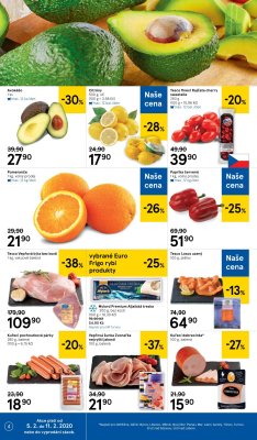 akční leták Tesco 5.2.2020-11.2.2020