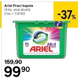 Prací kapsle Ariel