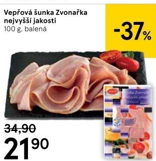 Šunka Zvonařka nejvyšší jakosti LE&amp