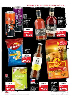 akční leták Kaufland 5.2.2020-11.2.2020