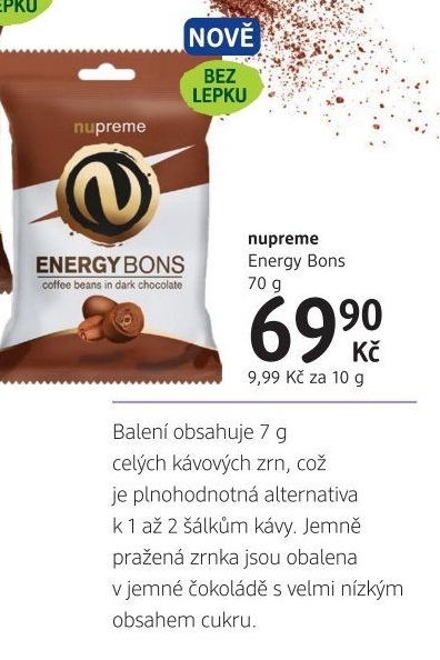 Čokoládové bonbony Nupreme