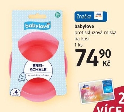 Dětská miska Babylove