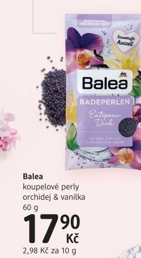 Koupelové perly Balea