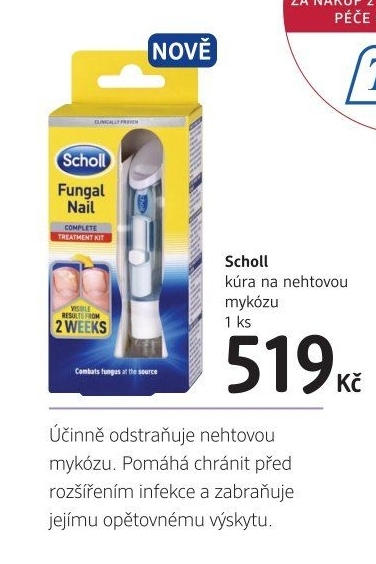 Kúra na nehtovou mykózu Scholl