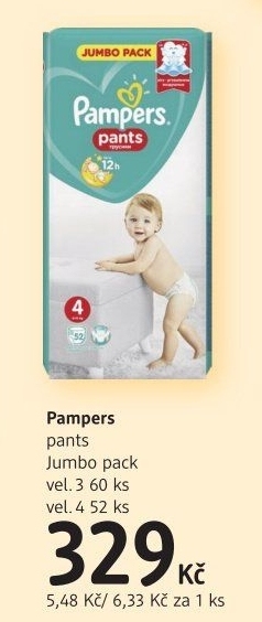 Pleny dětské Pampers Pants