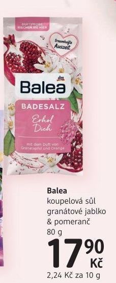 Sůl do koupele Balea