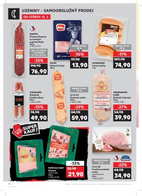 akční leták Kaufland 12.2.2020-18.2.2020