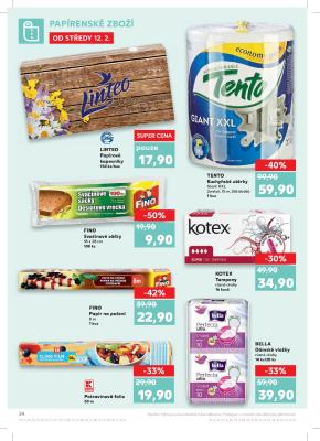 akční leták Kaufland 12.2.2020-18.2.2020
