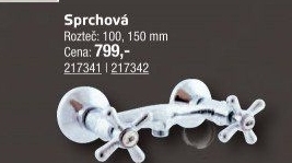 Baterie sprchová Morava Ravslezák