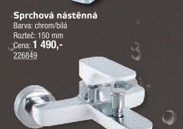 Baterie sprchová nástěnná Yukon Ravslezák