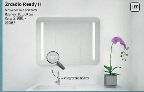 LED zrcadlo