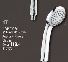 Sprchová hlavice Conmetall