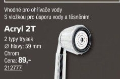 Sprchová hlavice Conmetall