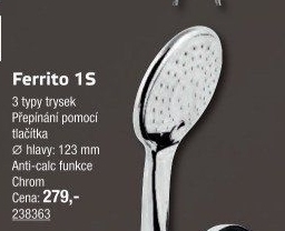 Sprchová hlavice Conmetall