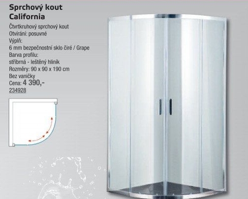 Sprchový kout Hopa