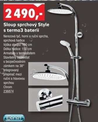 Sprchový sloup Style Conmetall