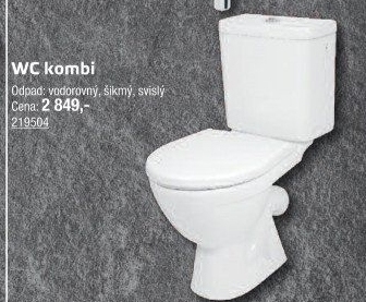WC kombi s keramickou nádržkou Jika