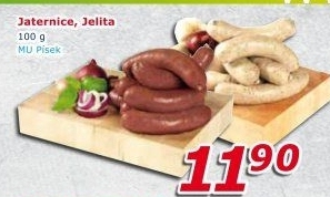 Jitrnice Maso uzeniny Písek