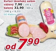 Kuřecí lázeňský salám DZ Klatovy
