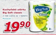 Utěrky kuchyňské 2vrstvé Classic Big Soft