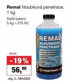 Hloubková penetrace Remal
