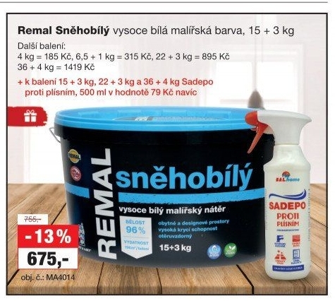 Interiérová barva Remal
