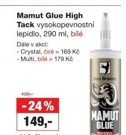 Lepidlo Mamut Glue Den Braven