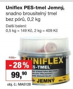 Tmel jemný Uniflex