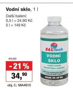 Vodní sklo Baltech