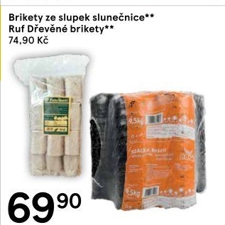 Brikety ze slunečnice
