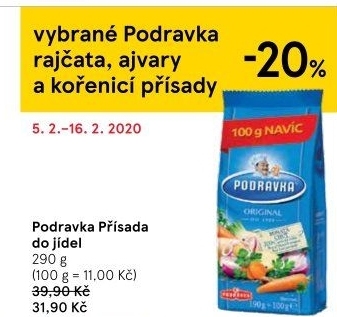 Přísada do jídla Podravka