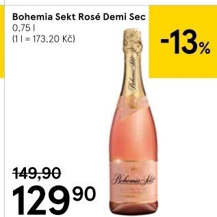 Bohemia Sekt Demi Sec Rosé