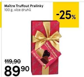 Bonboniéra Pralinky Maitre Truffout