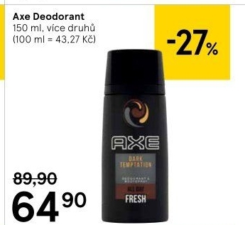 Deodorant sprej Axe