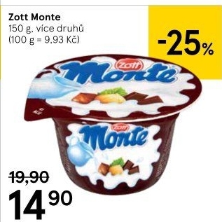 Dezert Monte Zott