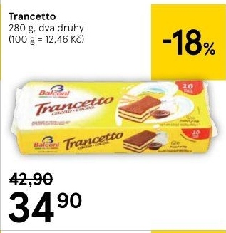 Dezert Trancetto Balconi