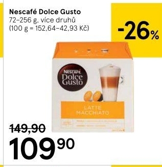 Kapsle Dolce Gusto Nescafé