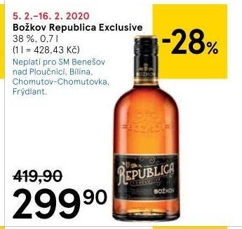 Rum Republica Exclusive Božkov