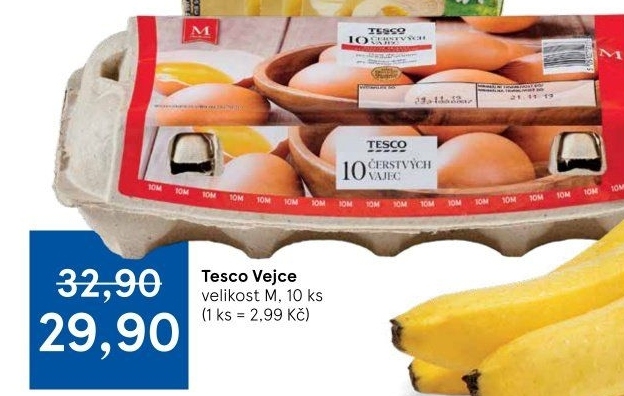 Vejce M Tesco