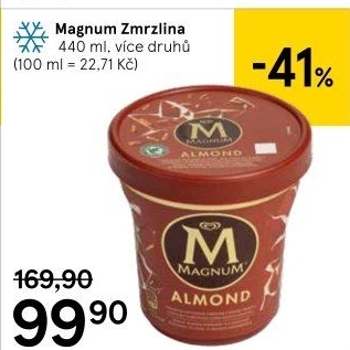 Zmrzlina v kelímku Magnum Algida