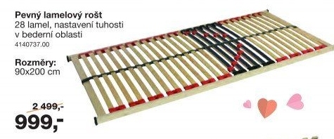 Lamelový rošt Sogno ST5