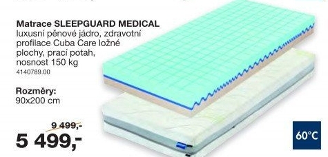 Matrace Sleepguard Medical